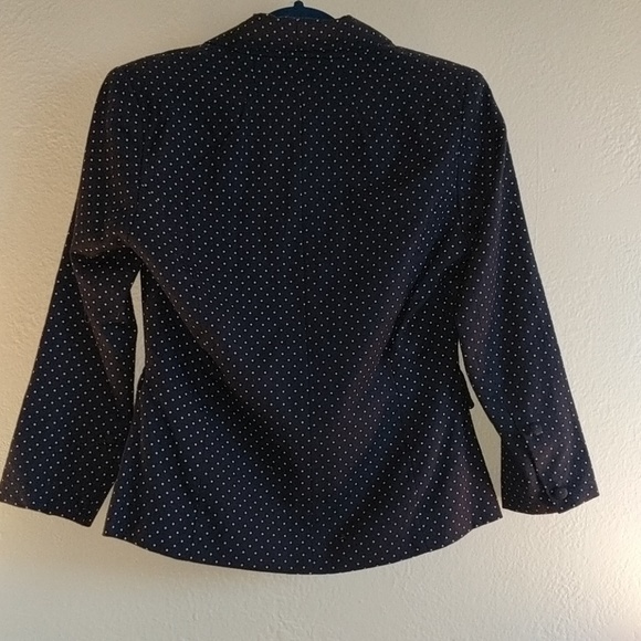 NWT Stitch Fix Polka Dot Woven Blazer - Picture 4 of 5